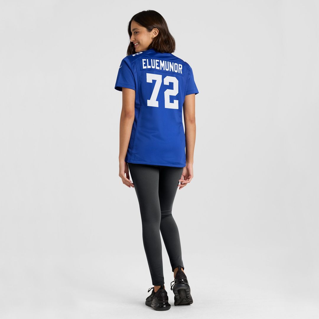 Jermaine Eluemunor New York Giants Nike Women's  Game Jersey -  Royal