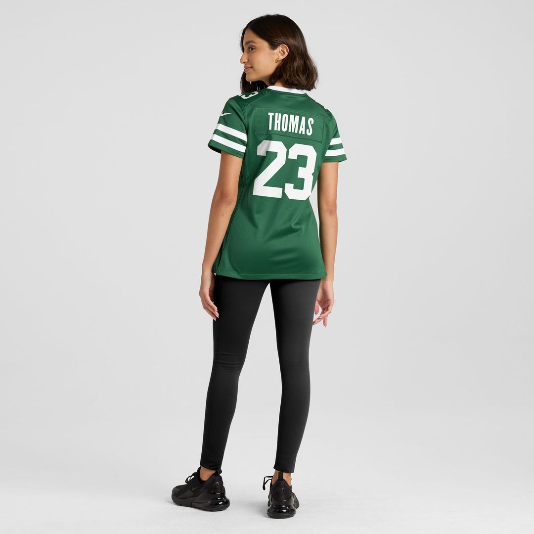 Azareye'h Thomas New York Jets Nike Women's Team Game Jersey - Legacy Green