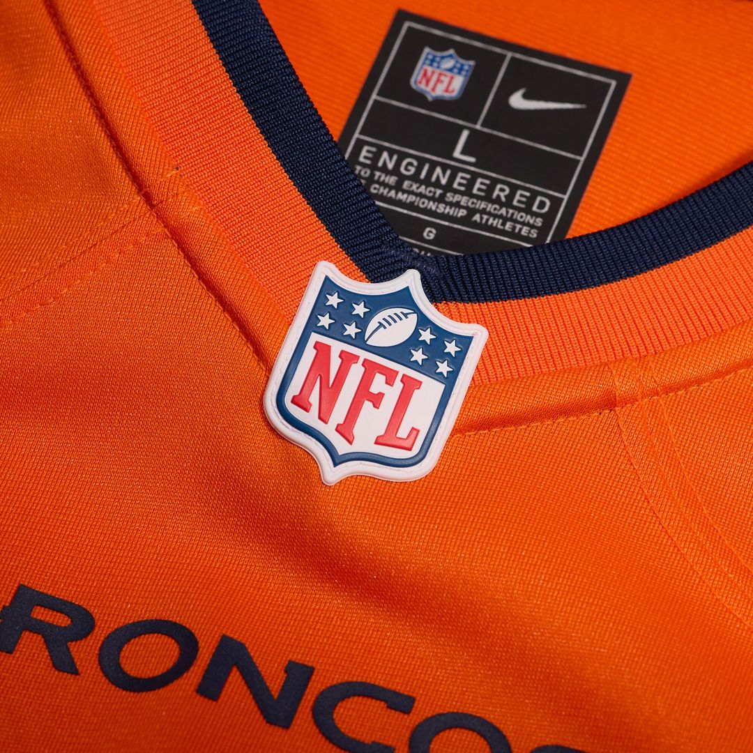 Luke Wattenberg Denver Broncos Nike Team Game Jersey -  Orange