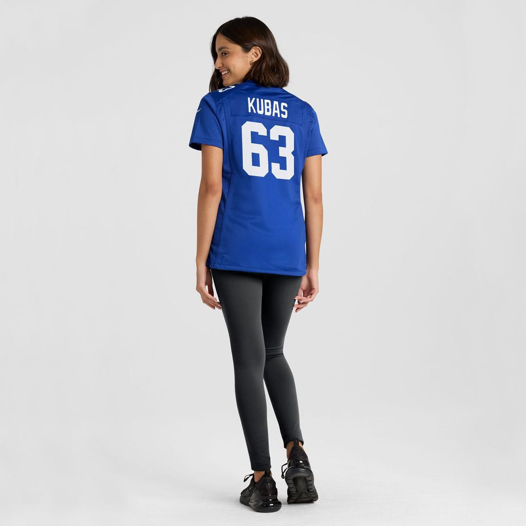 Jake Kubas New York Giants Nike Women's  Game Jersey -  Royal