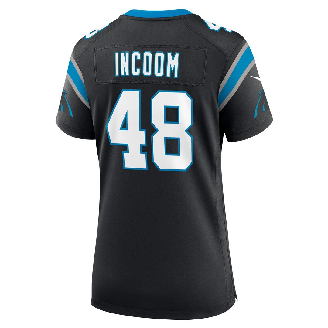 Thomas Incoom Carolina Panthers Nike Women's Team Game Jersey -  Black
