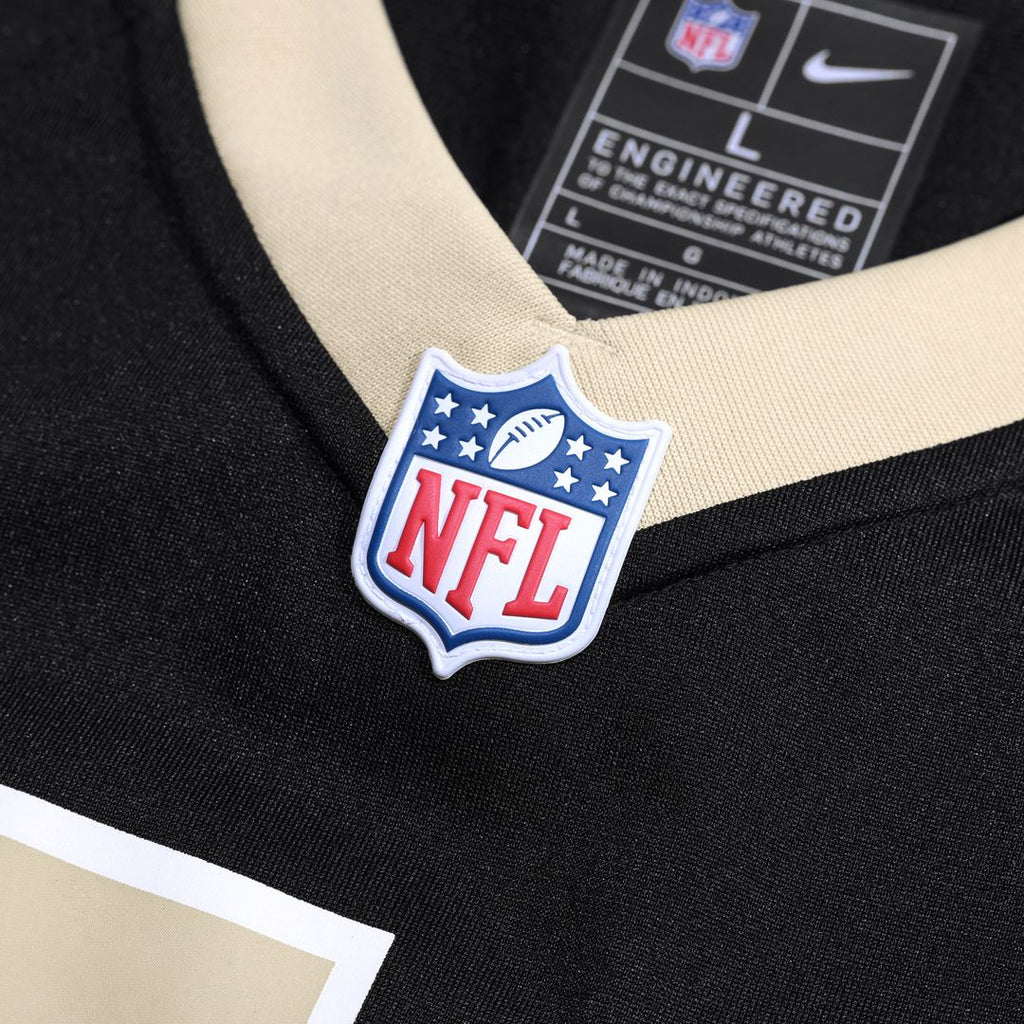 William Sherman New Orleans Saints Nike Team Game Jersey -  Black