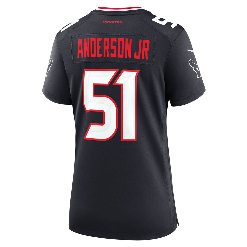 Will Anderson Jr. Houston Texans Nike Women's Game Jersey - Navy