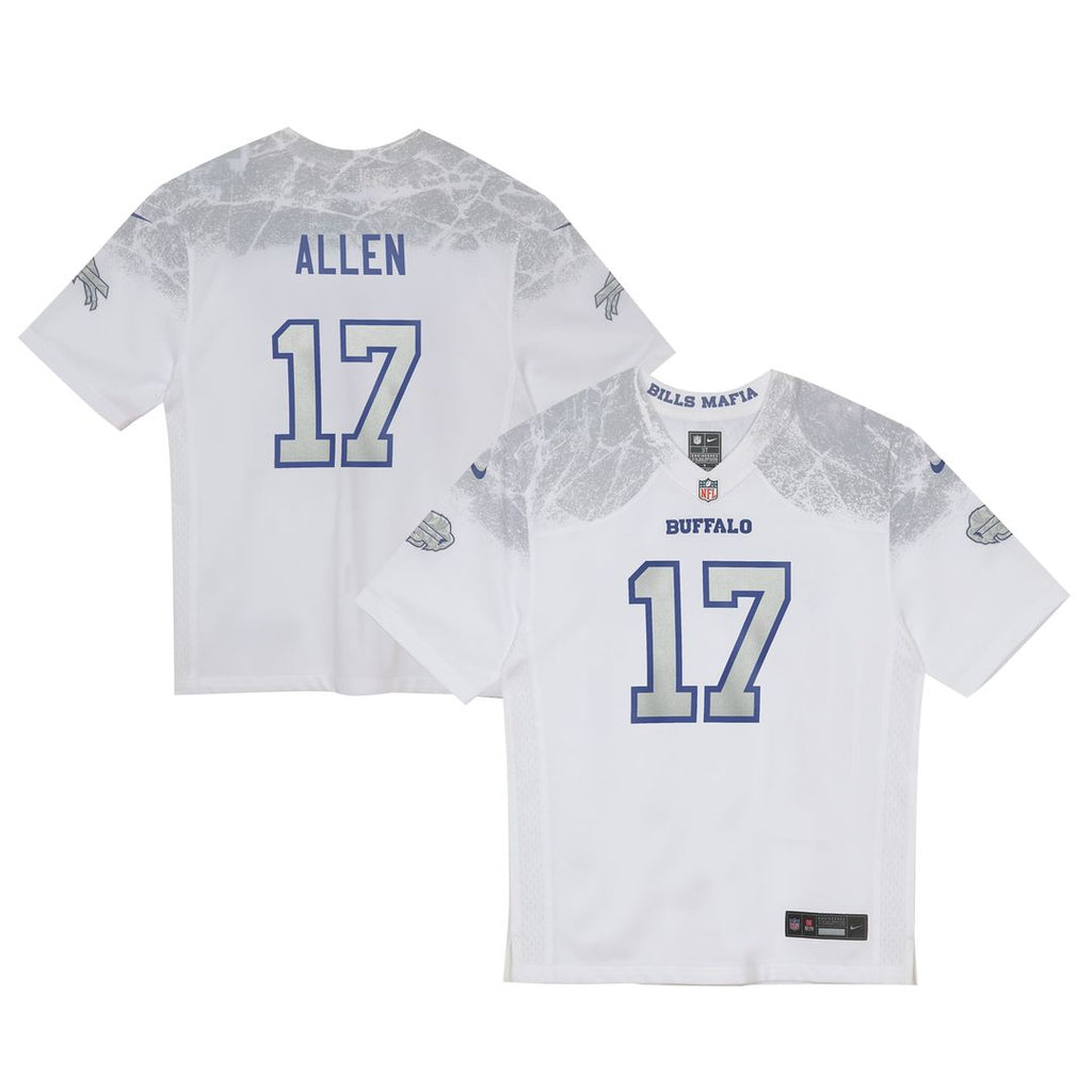 Josh Allen Buffalo Bills Nike Toddler 2025 Rivalries Collection Game Jersey - White