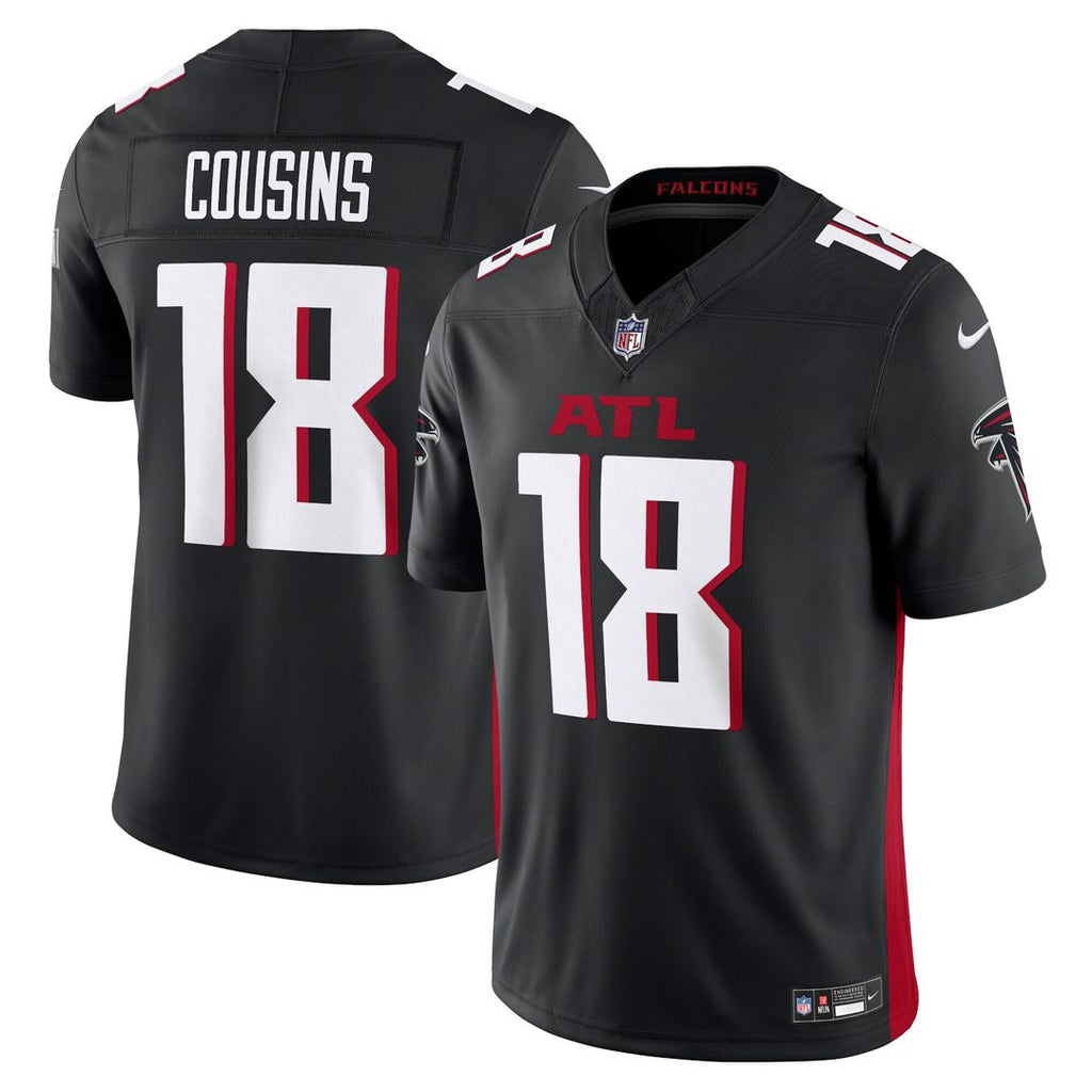 Kirk Cousins Atlanta Falcons Nike Vapor F.U.S.E. Limited Jersey - Black