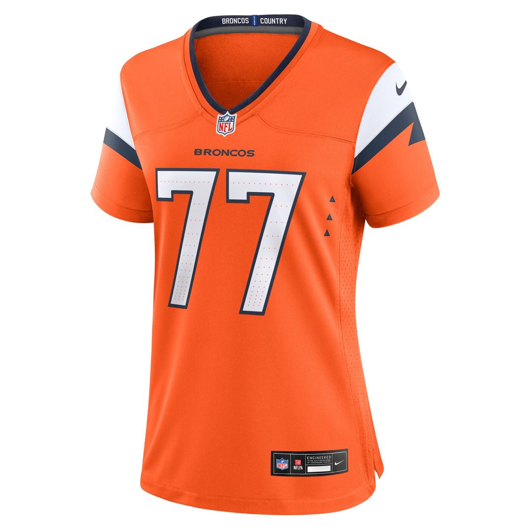 Quinn Meinerz Denver Broncos Nike Women's Team Game Jersey -  Orange