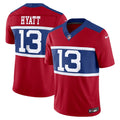 Jalin Hyatt New York Giants Nike Alternate Vapor F.U.S.E. Limited Jersey - Century Red