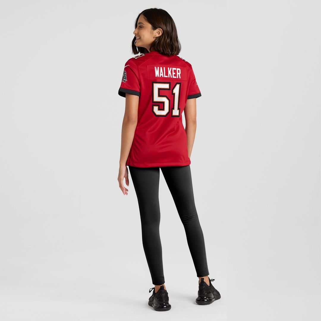 David Walker Tampa Bay Buccaneers Nike Women's Team Game Jersey -  Red