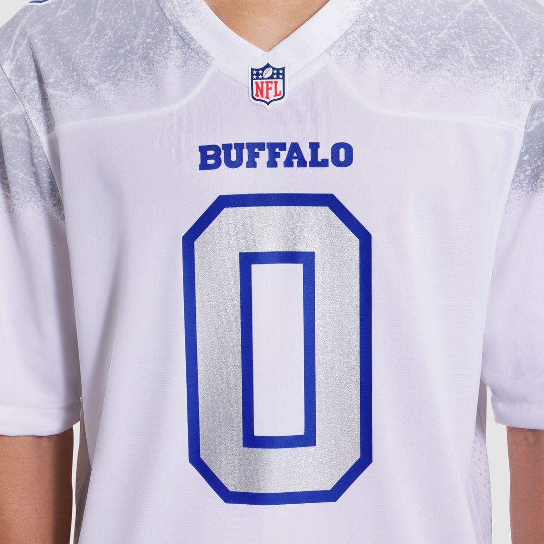 Keon Coleman Buffalo Bills Nike 2025 Rivalries Collection Game Jersey - White