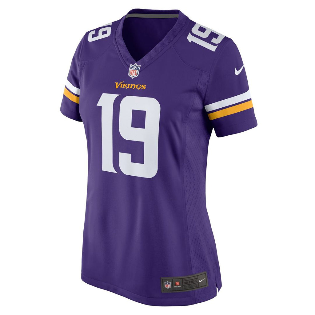 Adam Thielen Minnesota Vikings Nike Women's Game Jersey - Purple