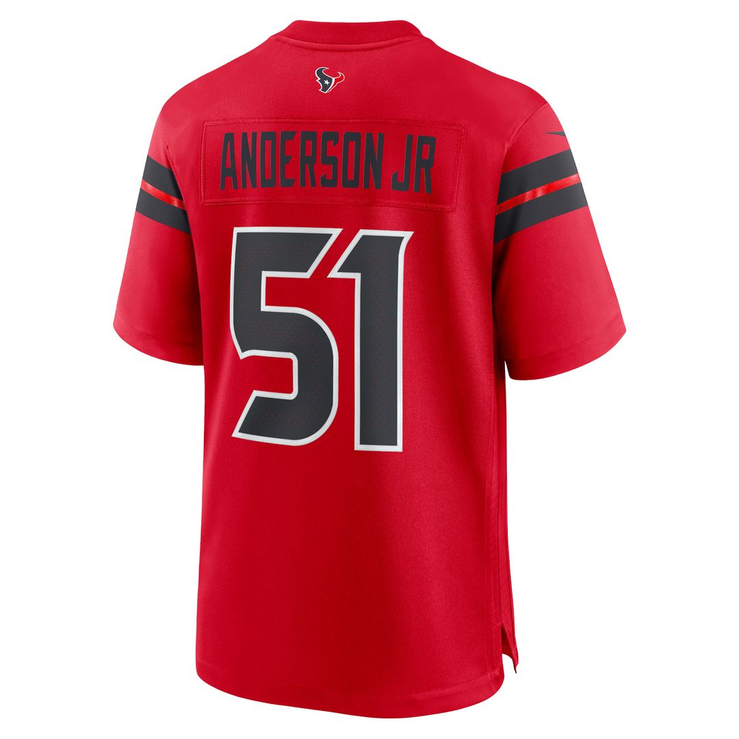 Will Anderson Jr. Houston Texans Nike Alternate Game Jersey - Red