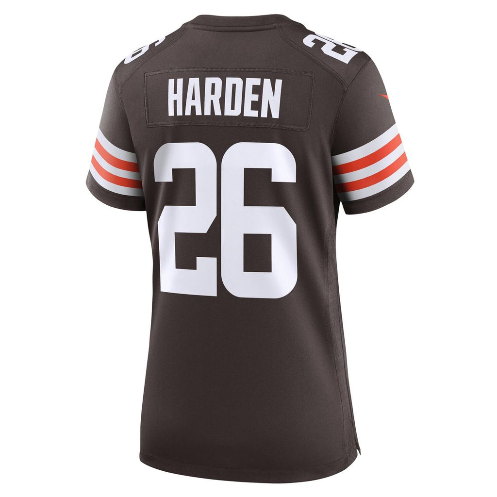 Myles Harden Cleveland Browns Nike Women's  Game Jersey -  Brown