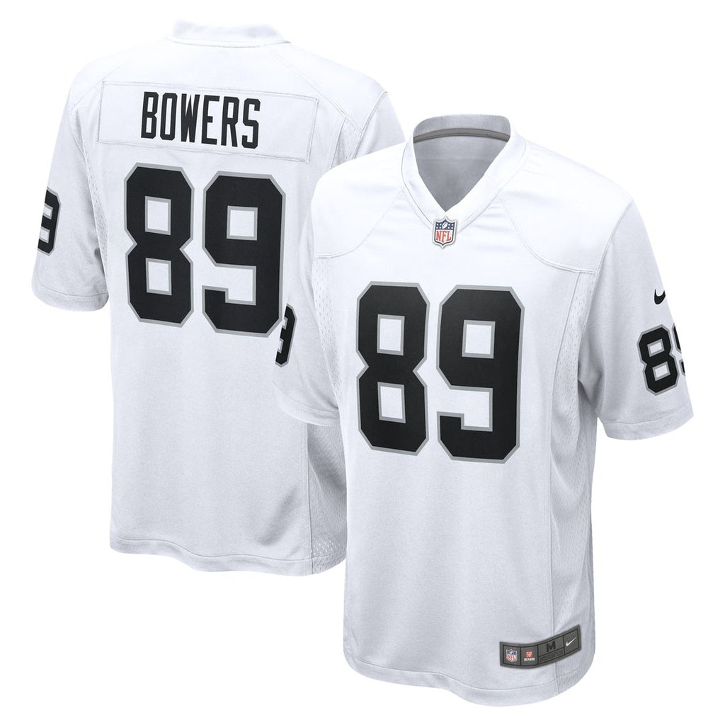 Brock Bowers Las Vegas Raiders Nike Game Jersey -  White