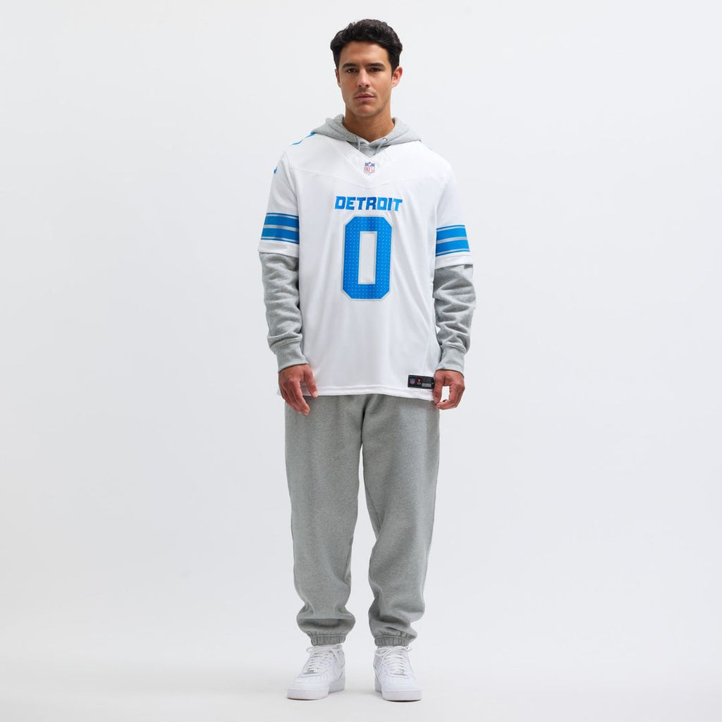 Jahmyr Gibbs Detroit Lions Nike Vapor F.U.S.E. Limited Jersey - White