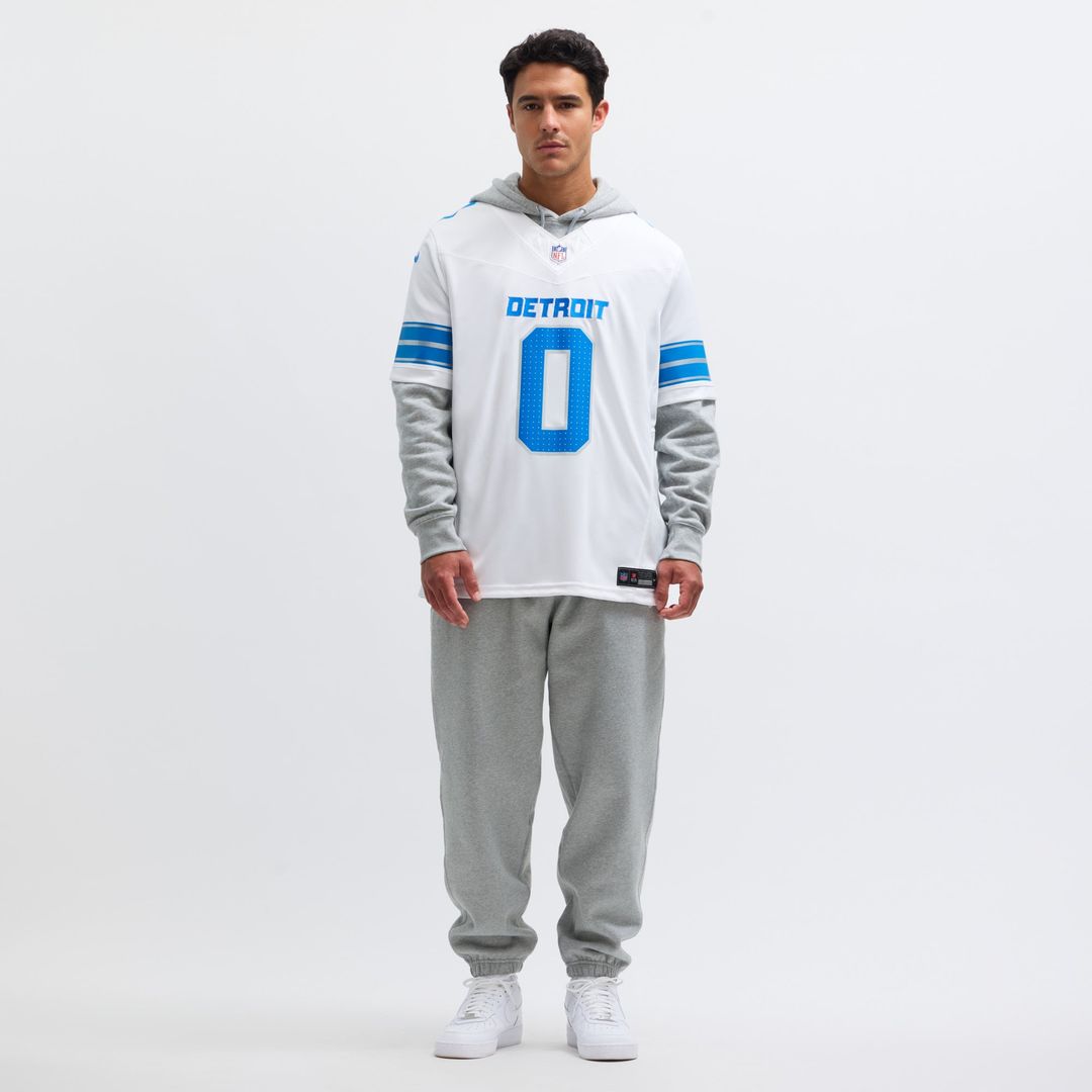 Jahmyr Gibbs Detroit Lions Nike Vapor F.U.S.E. Limited Jersey - White