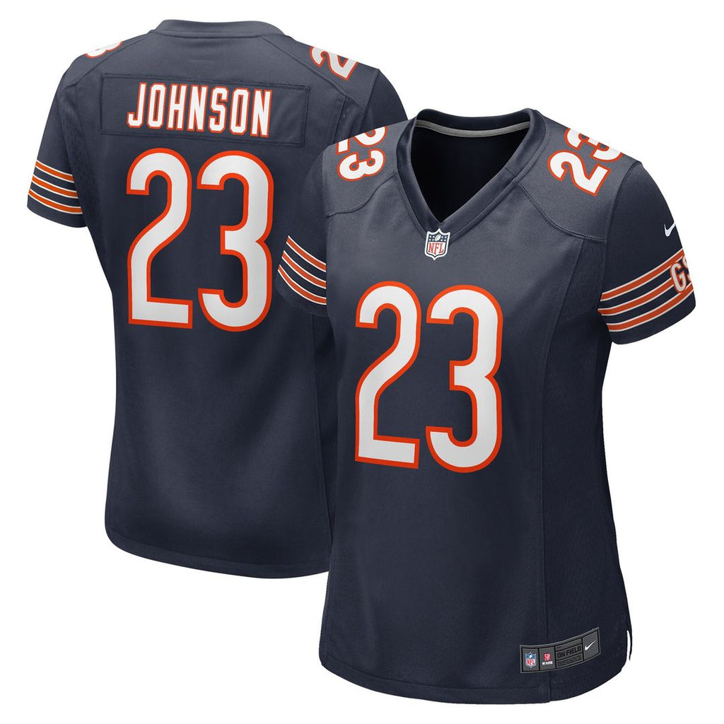 Roschon Johnson Chicago Bears Nike Women's Team Game Jersey -  Navy