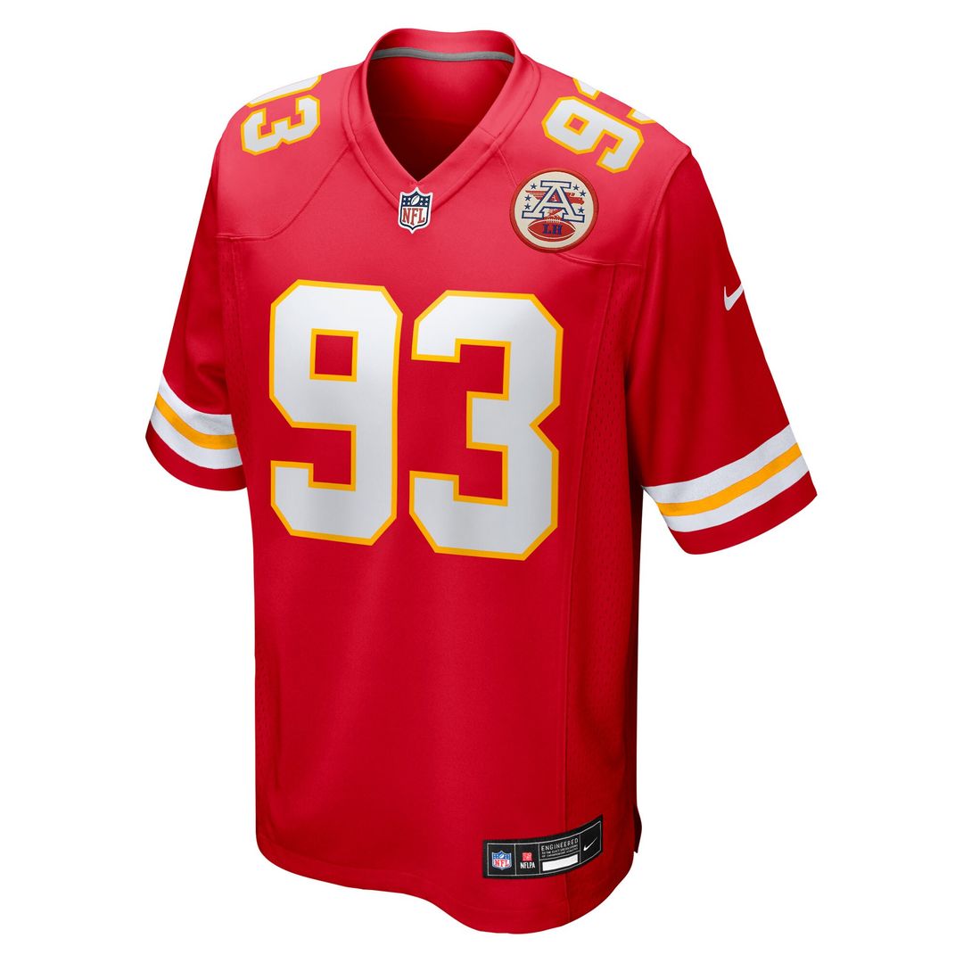 Zacch Pickens Kansas City Chiefs Nike Team Game Jersey -  Red