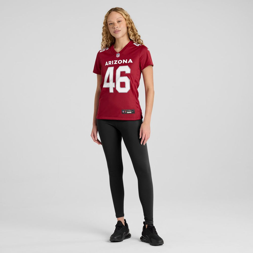 Aaron Brewer Arizona Cardinals Nike Women's  Game Jersey -  Cardinal