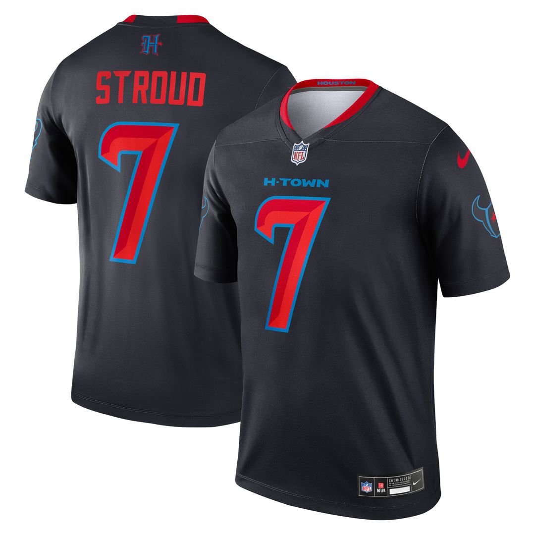 C.J. Stroud Houston Texans Nike Legend Player Performance Top - Navy