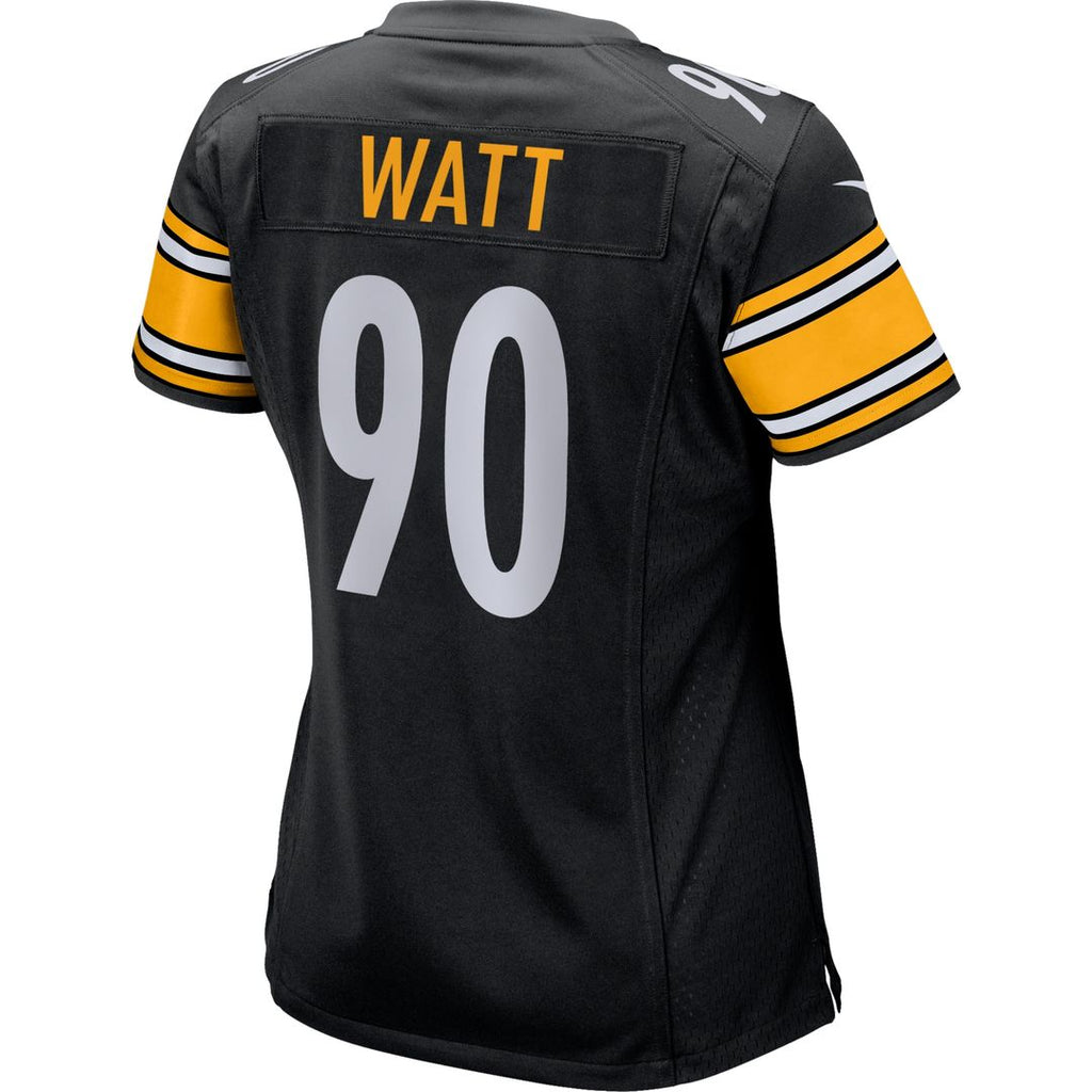 T.J. Watt Pittsburgh Steelers Nike Women's Game Jersey - Black