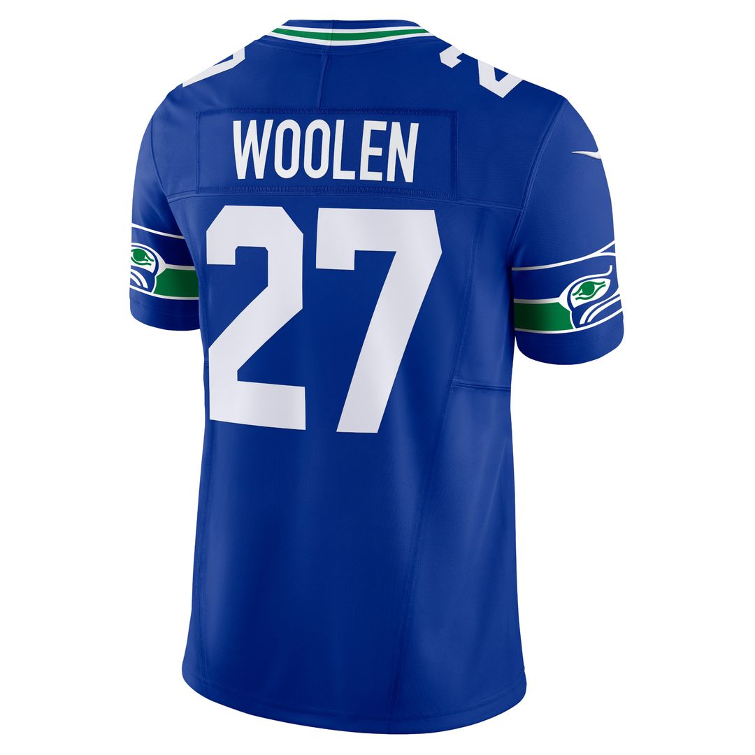 Tariq Woolen Seattle Seahawks Nike Alternate Vapor F.U.S.E. Limited Jersey - Royal
