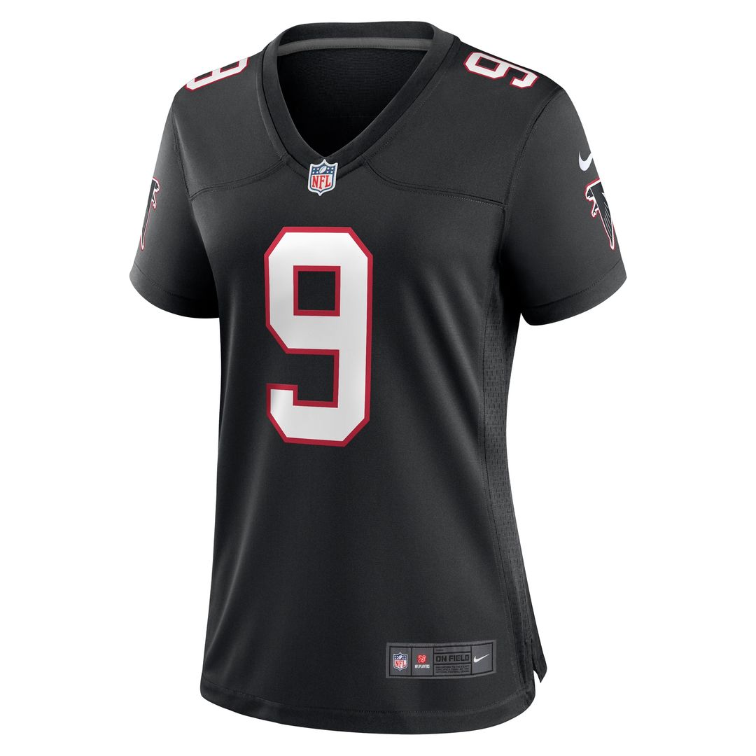 Michael Penix Jr. Atlanta Falcons Nike Women's Alternate Game Jersey -  Black