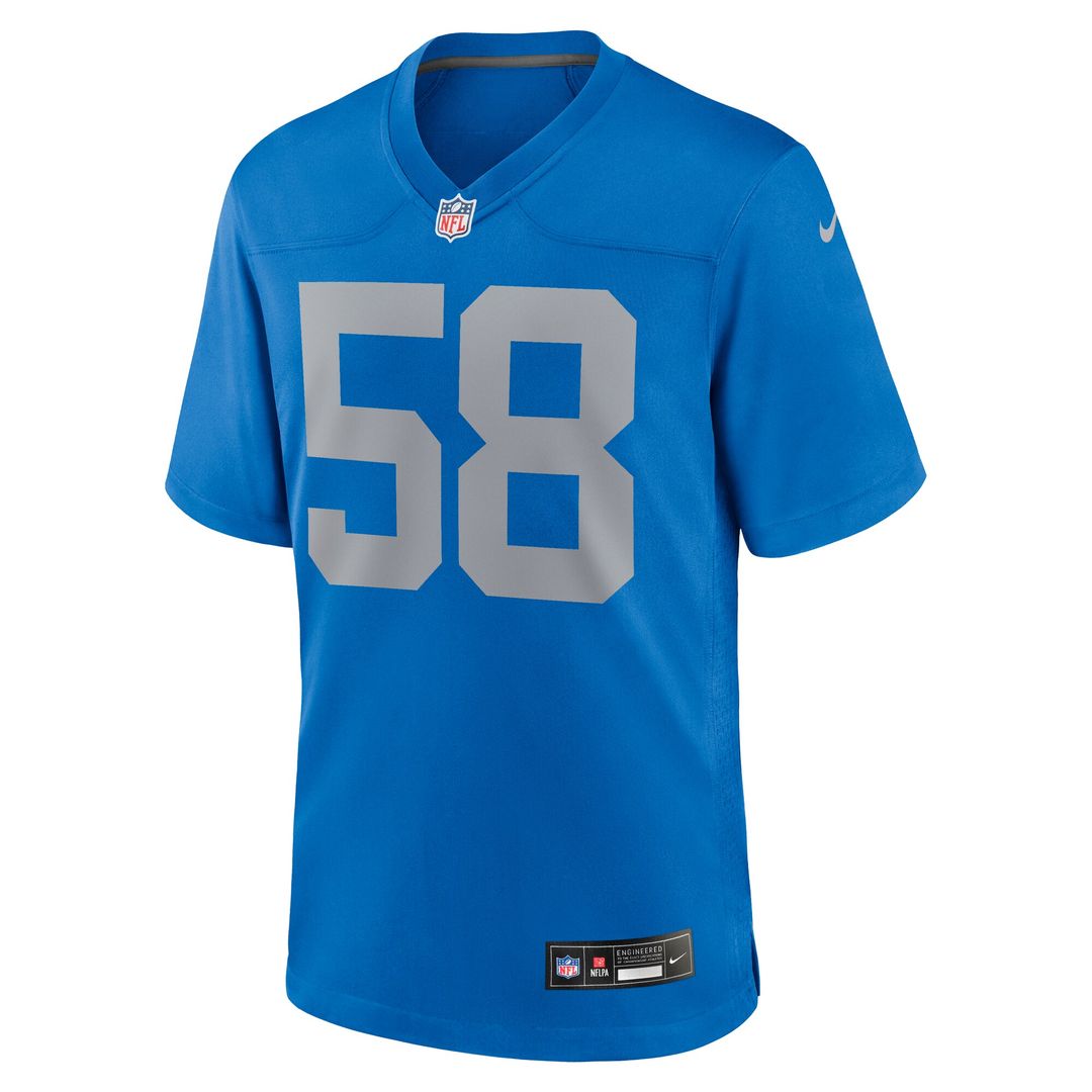 Penei Sewell Detroit Lions Nike Alternate Game Jersey -  Blue