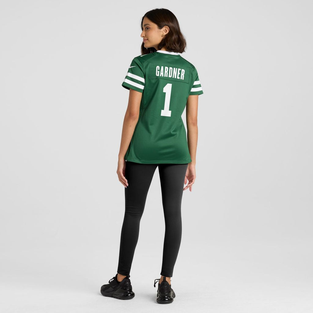 Ahmad Sauce Gardner New York Jets Nike Women's Game Jersey - Legacy Green