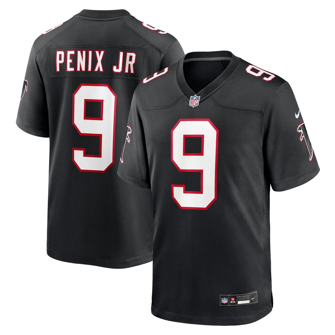 Michael Penix Jr. Atlanta Falcons Nike Alternate Game Jersey - Black