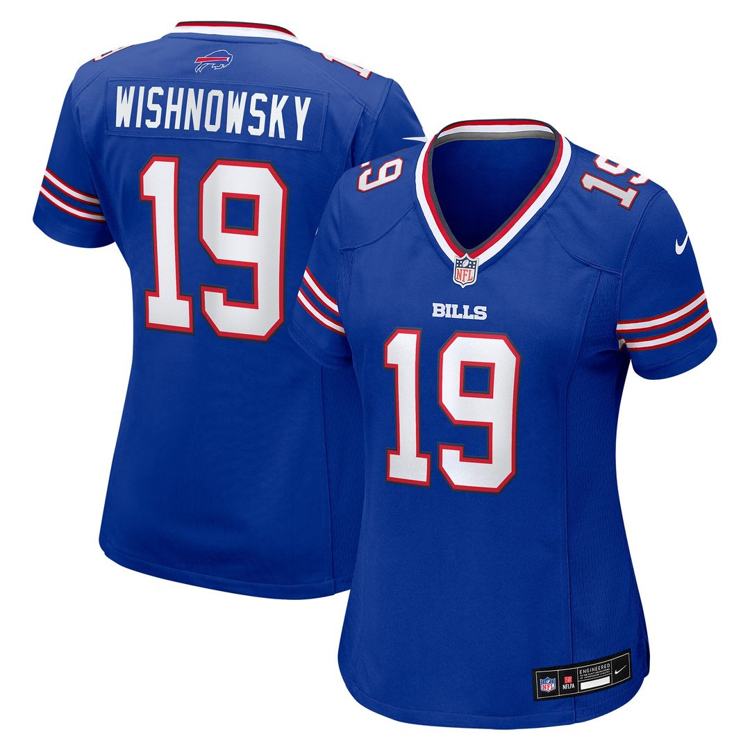 Mitch Wishnowsky Buffalo Bills Nike Women's Team Game Jersey -  Royal