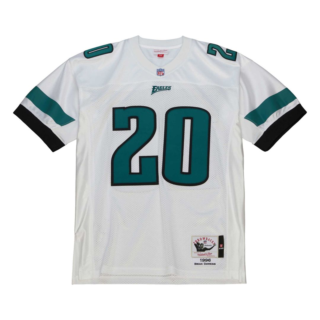 Brian Dawkins Philadelphia Eagles 1996 Mitchell & Ness Authentic Throwback Retired Player Jersey - White
