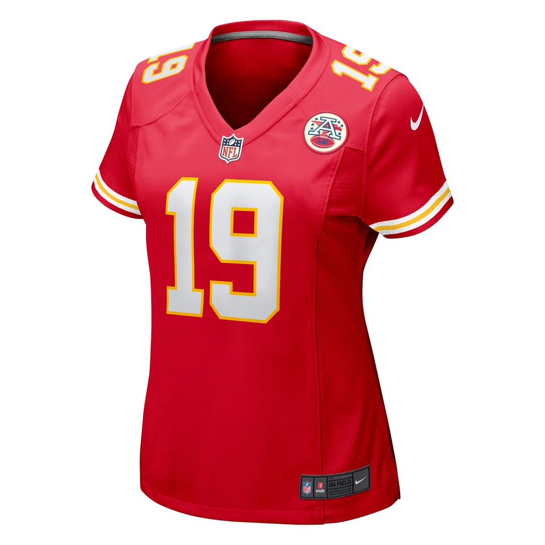 Kadarius Toney Kansas City Chiefs Nike Women's Game Player Jersey - Red