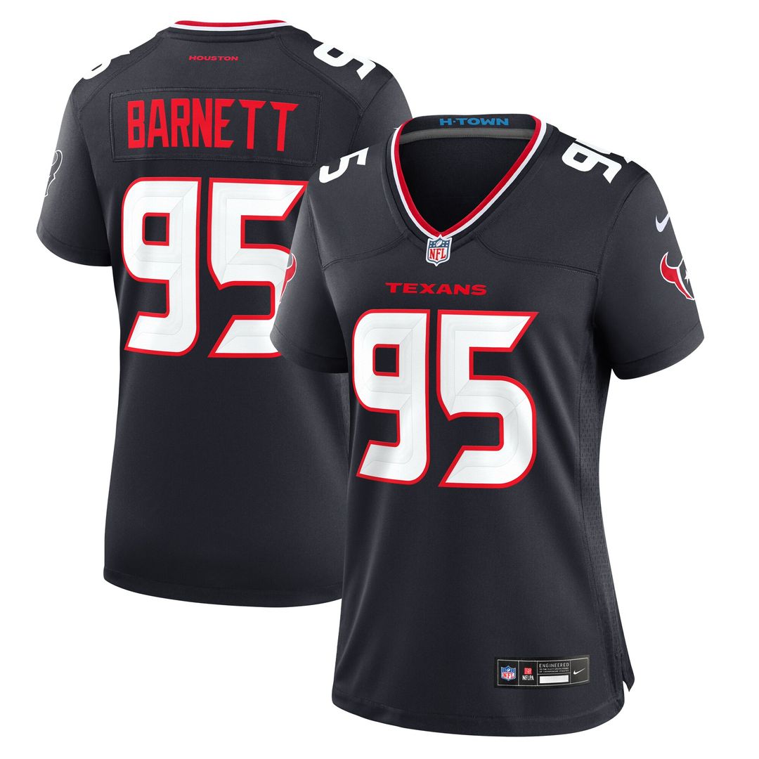 Derek Barnett Houston Texans Nike Women's Team Game Jersey -  Navy