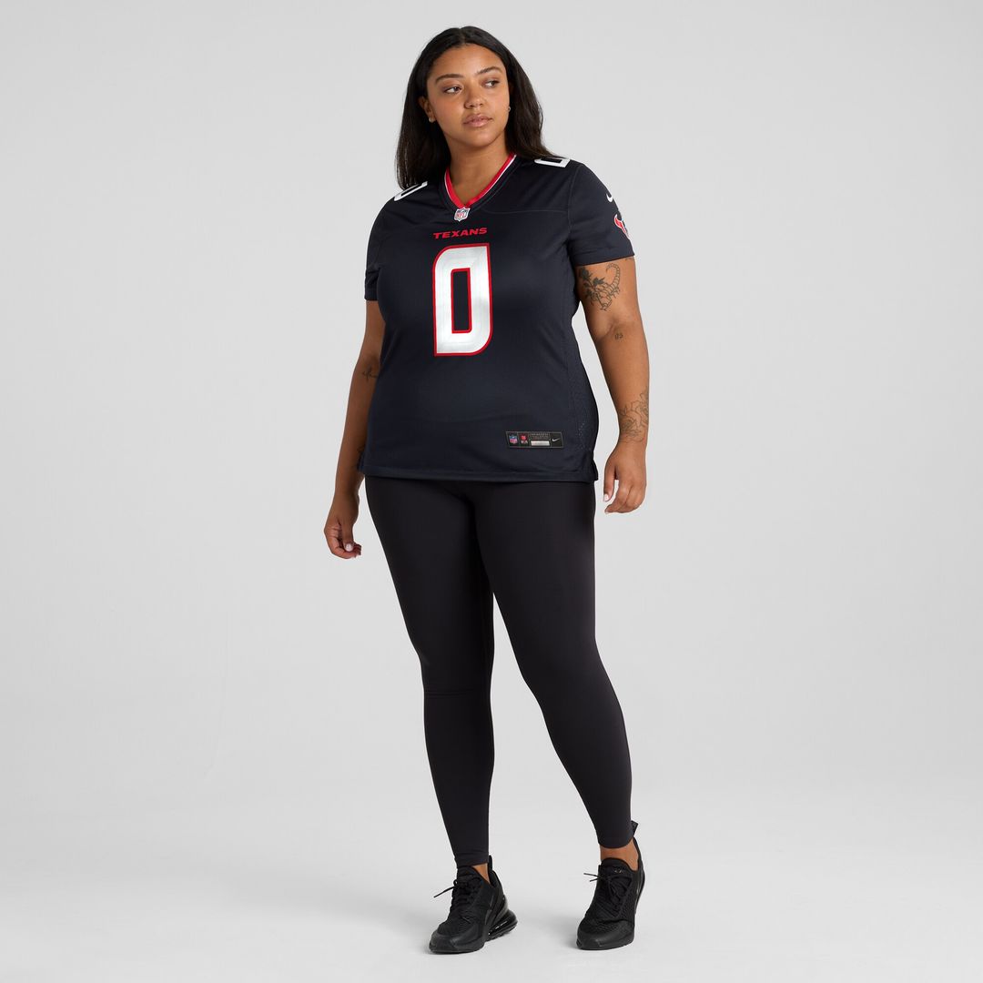 Azeez Al-Shaair Houston Texans Nike Women's Team Game Jersey -  Navy
