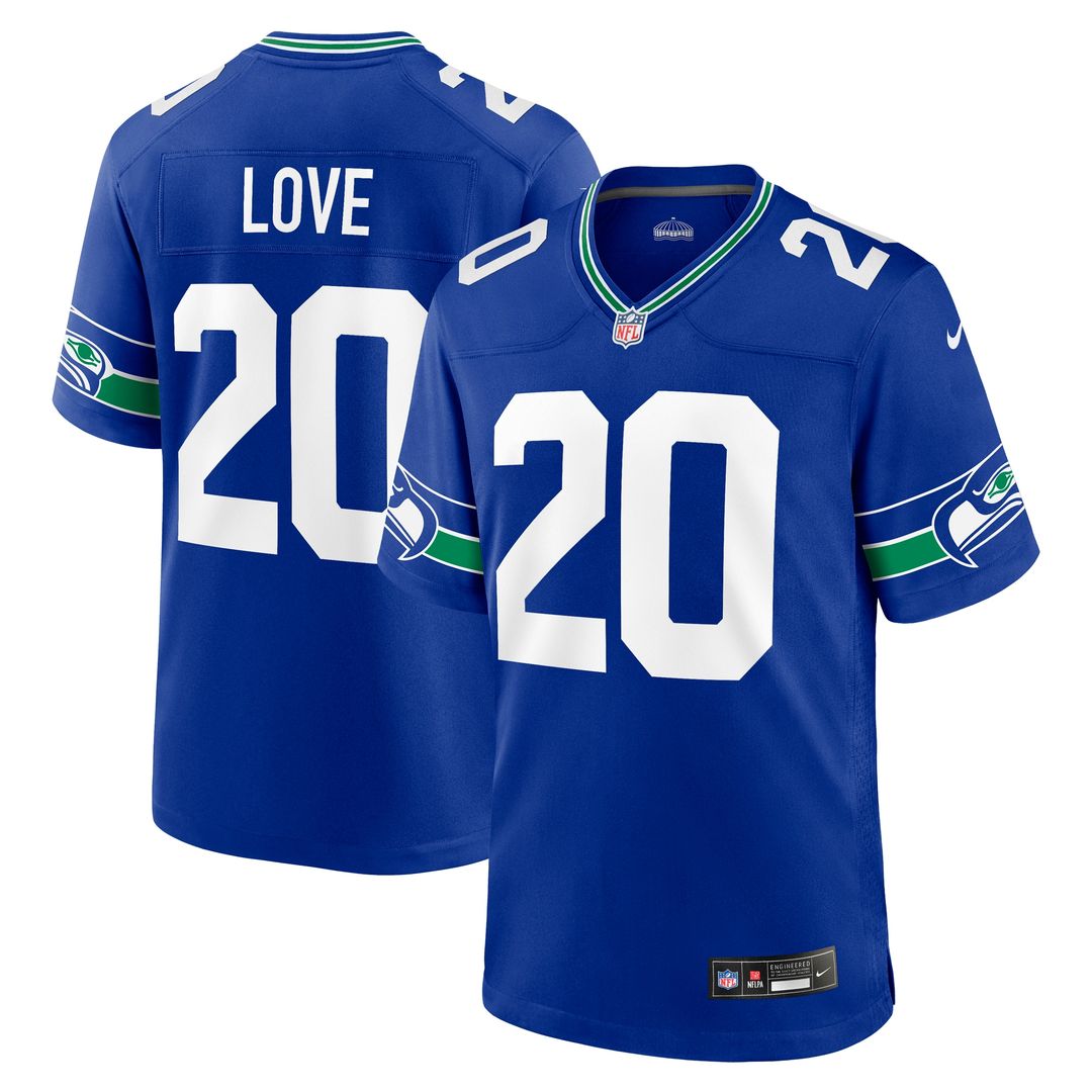 Julian Love Seattle Seahawks Nike Alternate Game Jersey - Royal