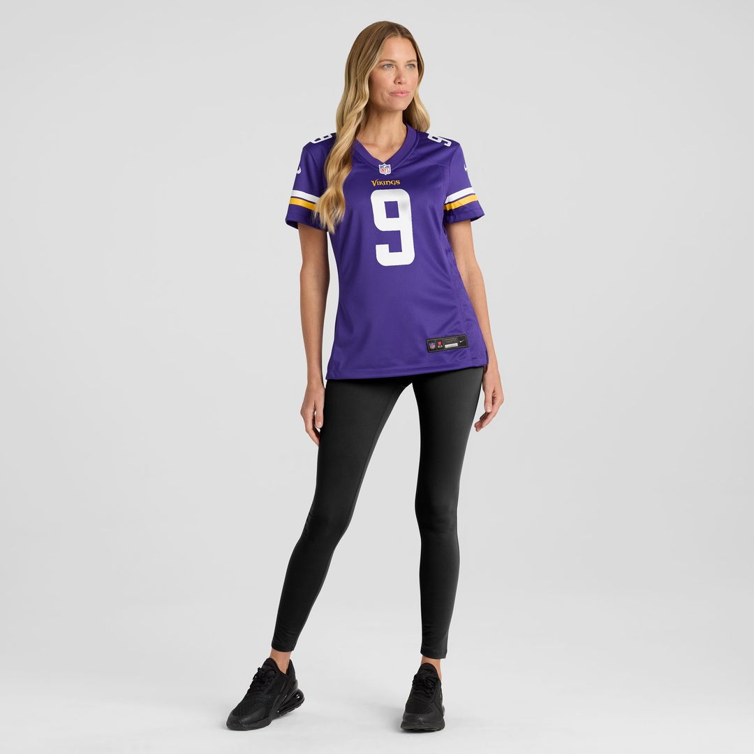J.J. McCarthy Minnesota Vikings Nike Women's  Player Game Jersey - Purple