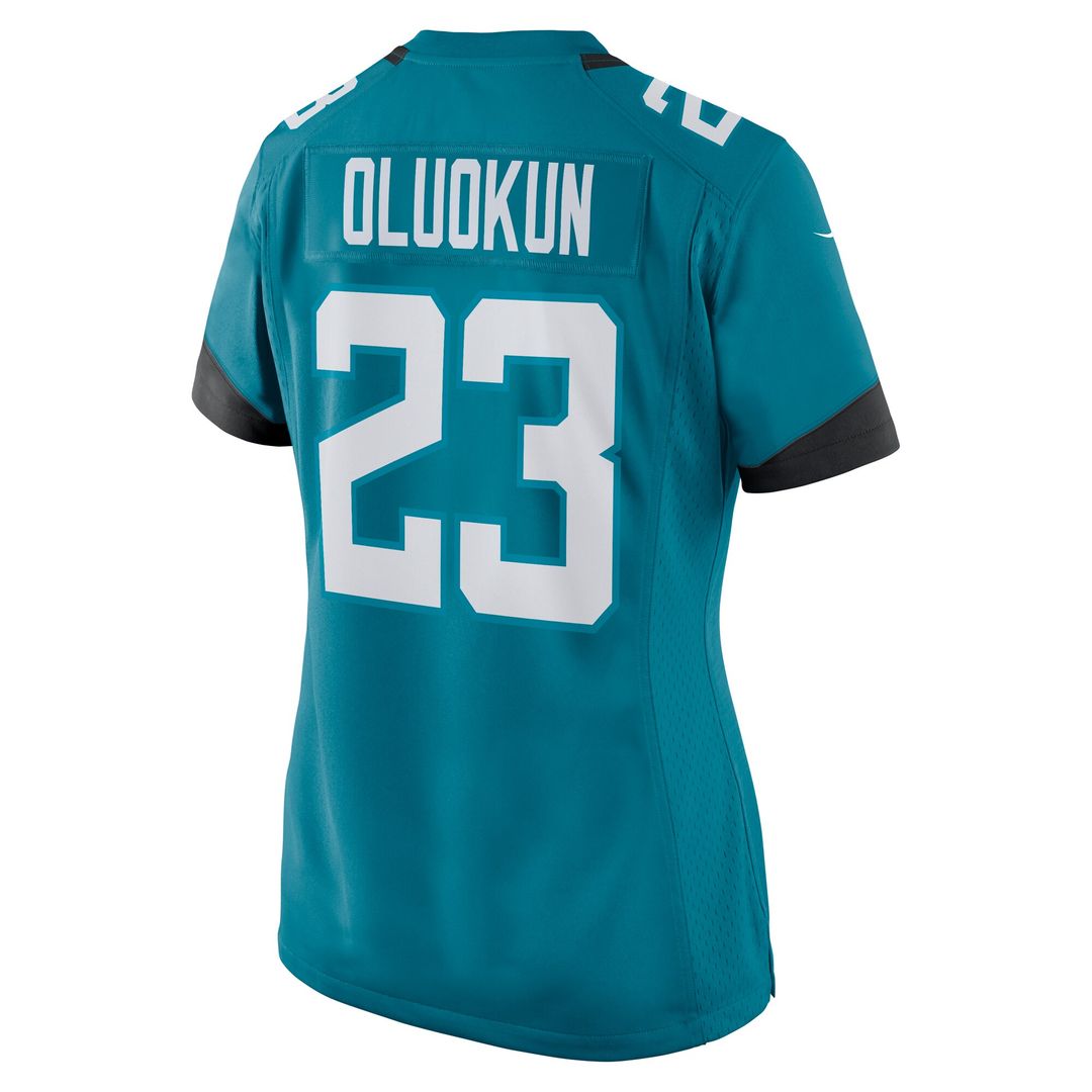 Foyesade Oluokun Jacksonville Jaguars Nike Women's Game Player Jersey - Teal