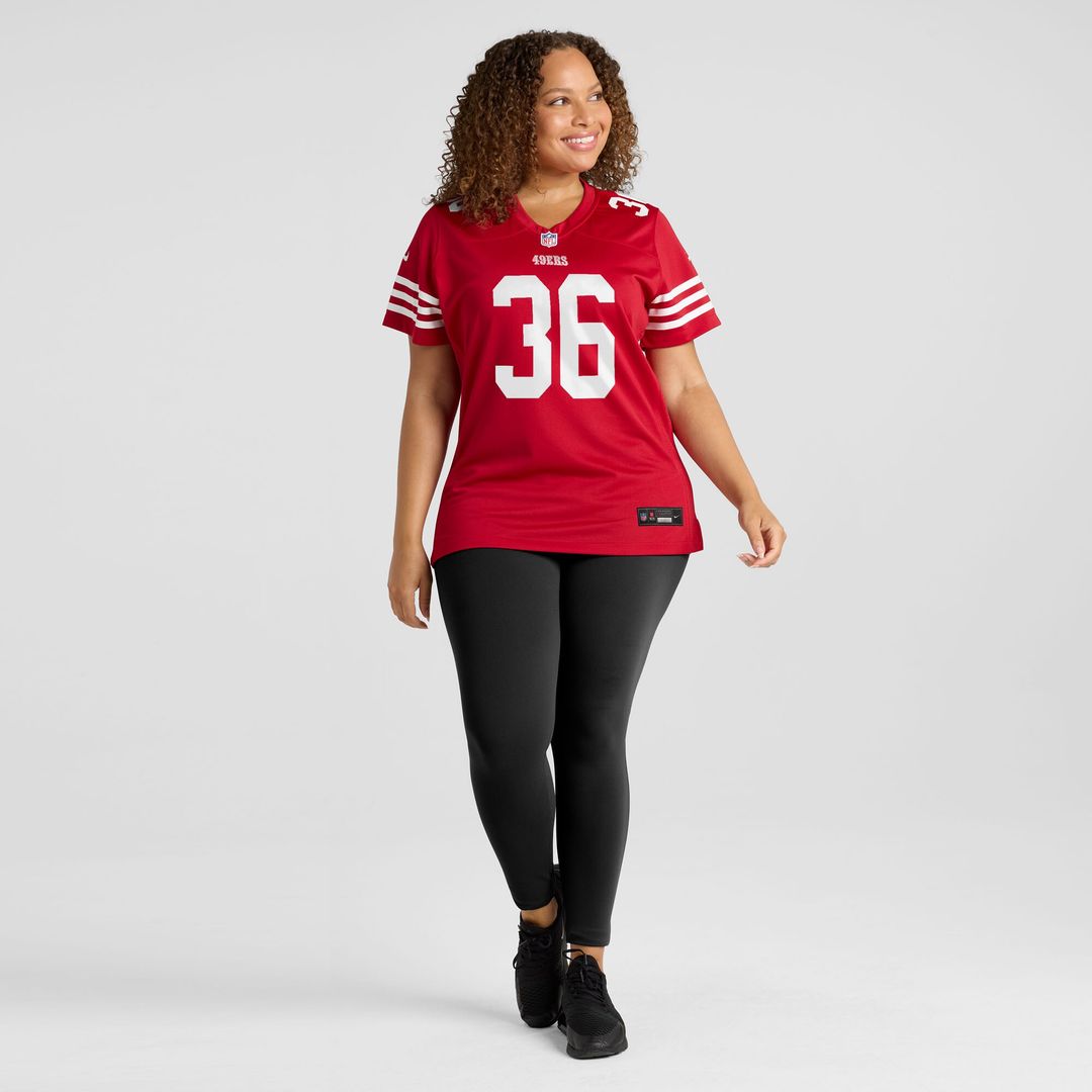 Marques Sigle San Francisco 49ers Nike Women's Team Game Jersey -  Scarlet