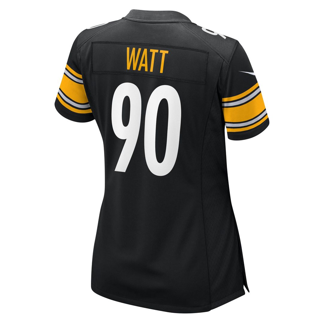 T.J. Watt Pittsburgh Steelers Nike Women's Team Game Jersey -  Black