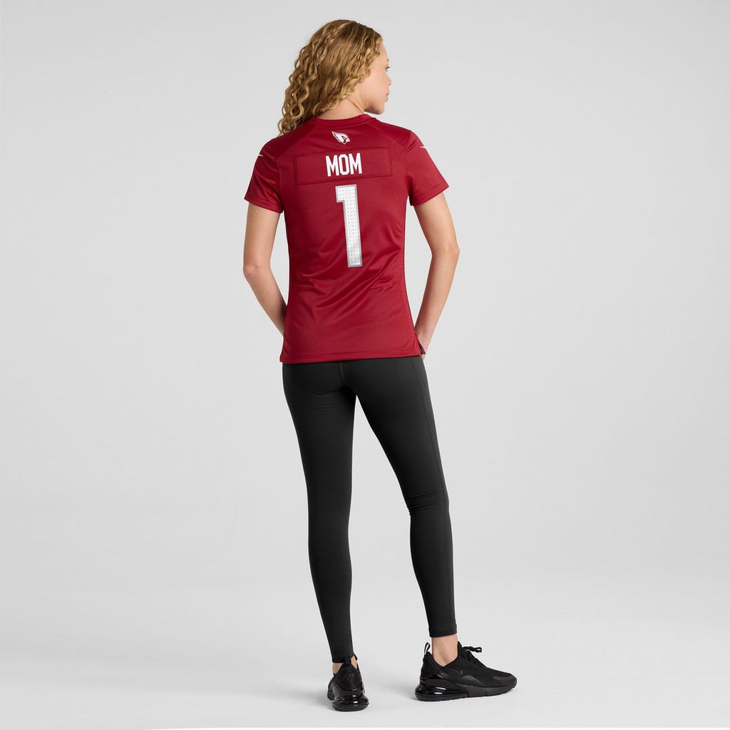 Number 1 Mom Arizona Cardinals Nike Women's Game Jersey - Cardinal