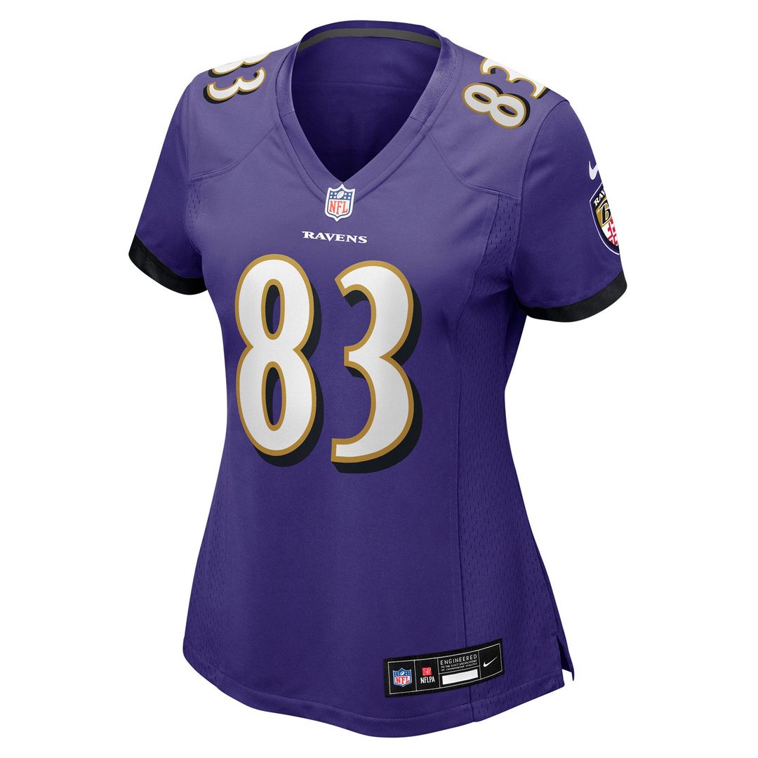 LaJohntay Wester Baltimore Ravens Nike Women's Team Game Jersey -  Purple