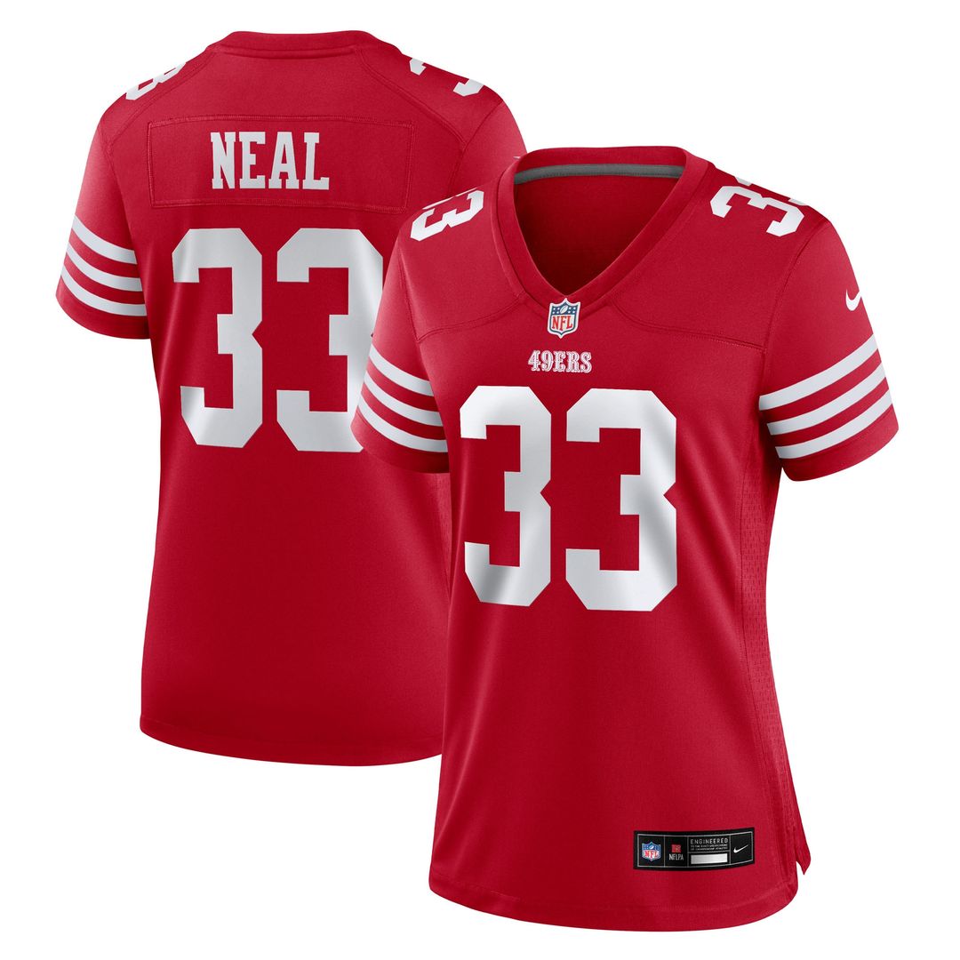 Siran Neal San Francisco 49ers Nike Women's Team Game Jersey -  Scarlet