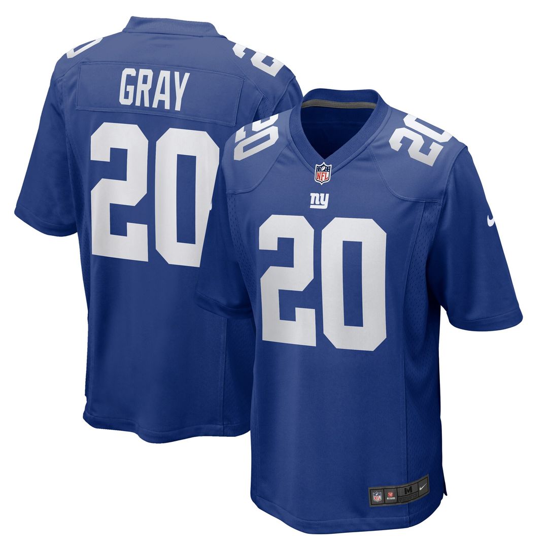 Eric Gray New York Giants Nike Team Game Jersey -  Royal