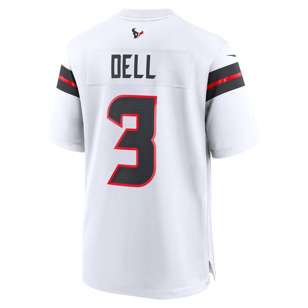 Tank Dell Houston Texans Nike Game Jersey -  White
