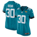 Montaric Brown Jacksonville Jaguars Nike Women's Game Player Jersey - Teal
