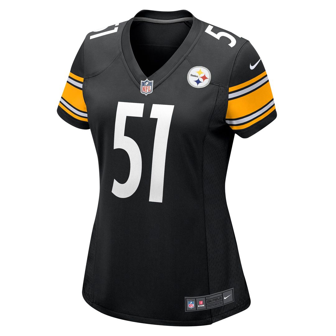 Nick Herbig Pittsburgh Steelers Nike Women's  Game Jersey -  Black