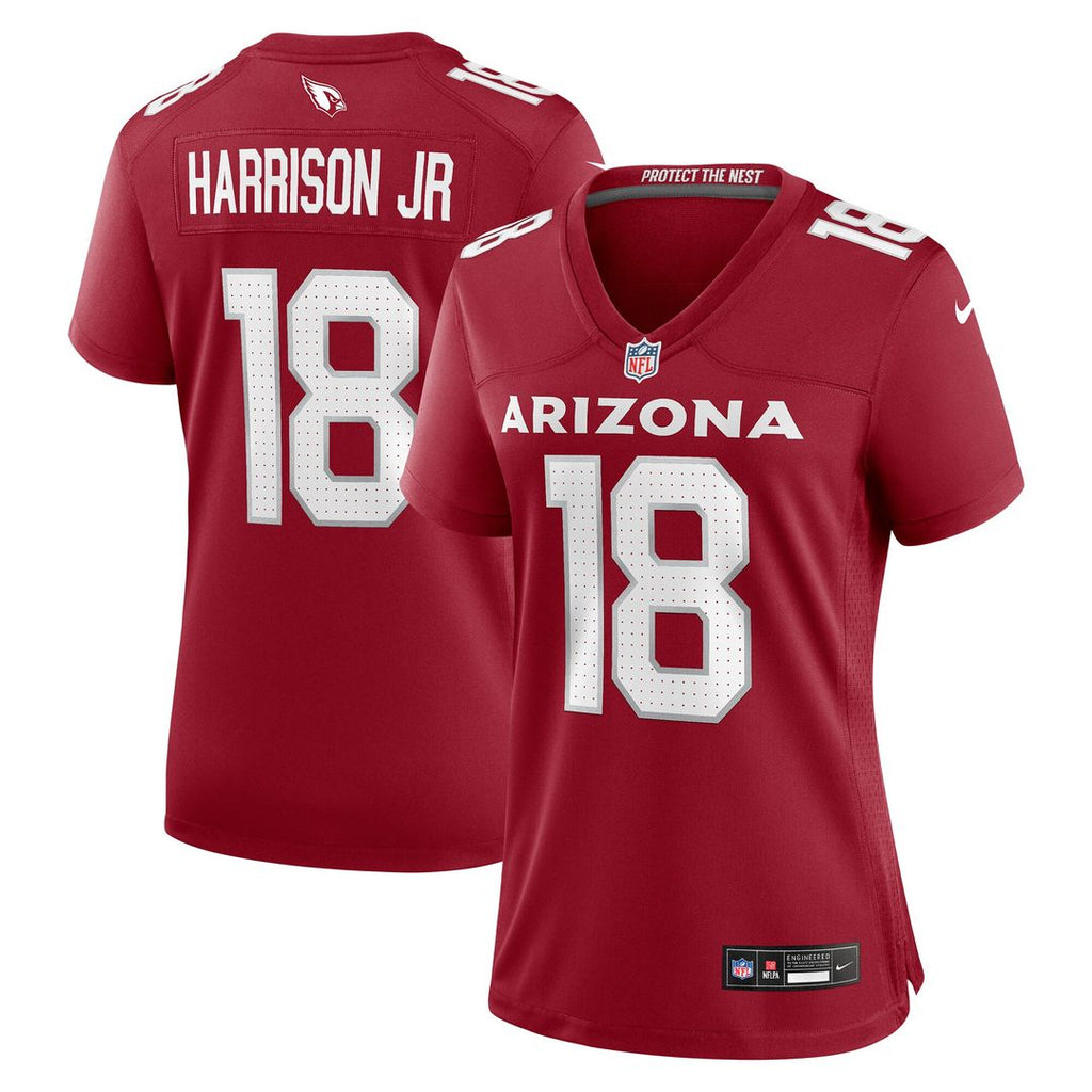 Marvin Harrison Jr. Arizona Cardinals Nike Women's  Player Game Jersey - Cardinal