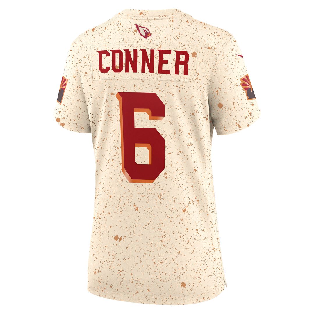 James Conner Arizona Cardinals Nike Women's 2025 Rivalries Collection Game Jersey - Natural