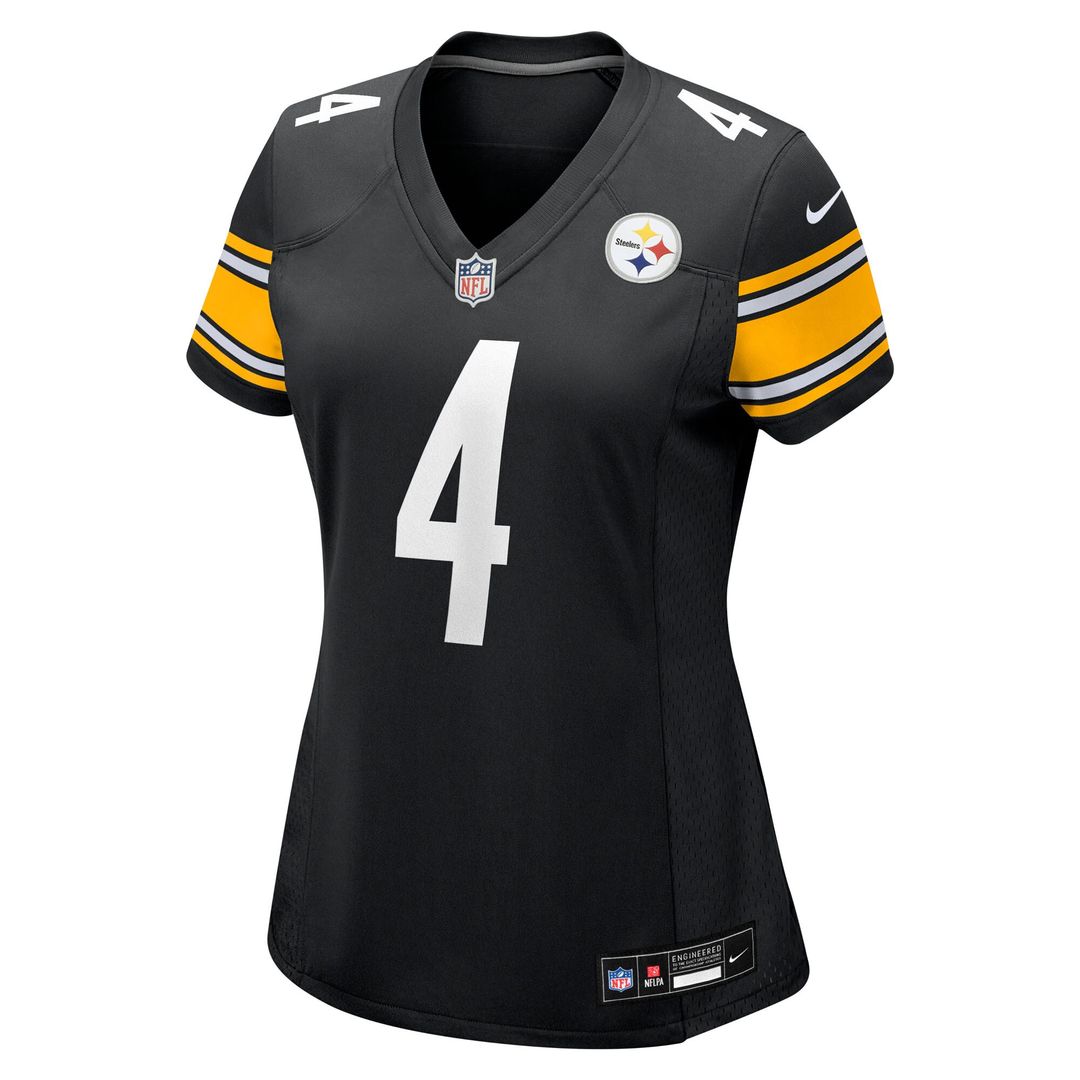 DK Metcalf Pittsburgh Steelers Nike Women's Team Game Jersey -  Black