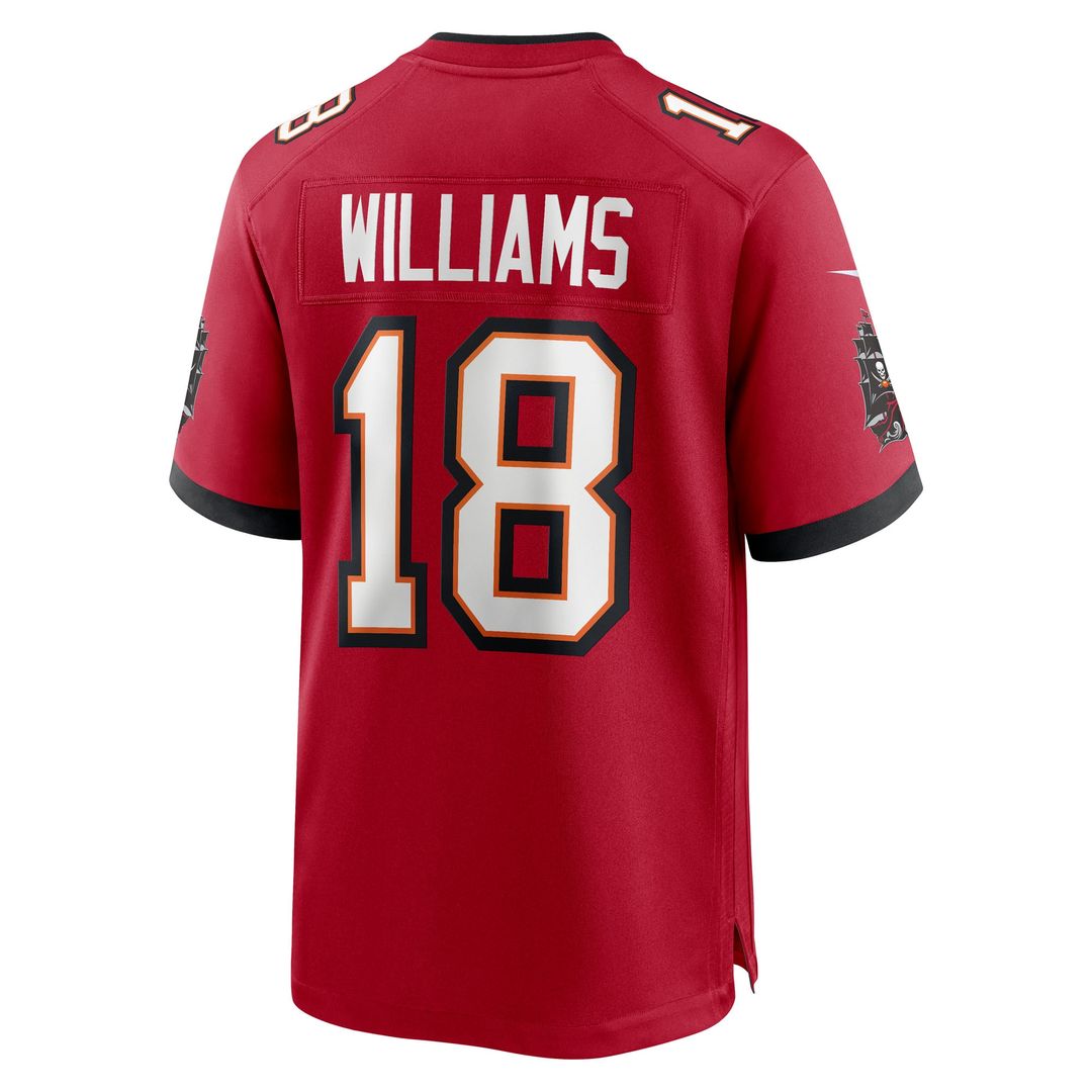 Josh Williams Tampa Bay Buccaneers Nike Team Game Jersey -  Red